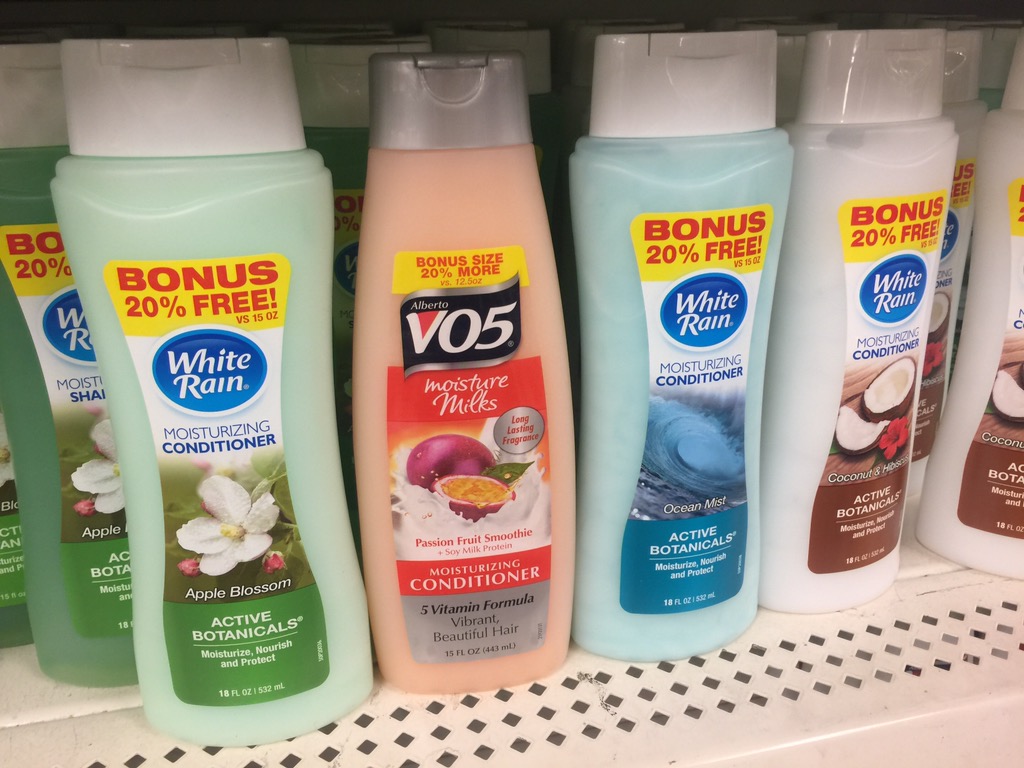 shampoo and conditioner at dollar tree