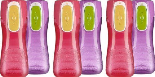 Amazon: 2 Pack Contigo Trekker Kid’s Water Bottles Only $7.18 – Just $3.59 Each (Add-On Item)