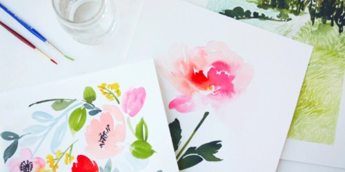 Amazon: 50% Off 1 Year Of Creativebug (Learn to Paint, Knit, Bake & More!)