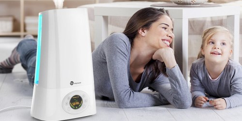 Amazon: Ultrasonic Cool Mist Humidifier Only $35.99 Shipped (Regularly $45.99+)