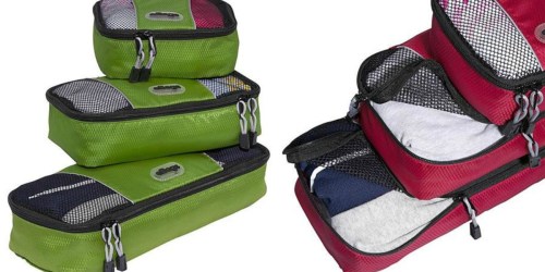 3 Pack eBags Slim Packing Cubes Just $14.99 Shipped (Stay Organized While You Travel)