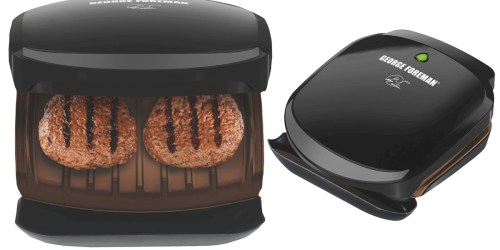 George Foreman 2-Serving Classic Grill Only $8.41