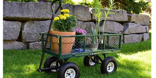 Walmart: Gorilla Carts 400 Pound Capacity Steel Utility Cart ONLY $44.72