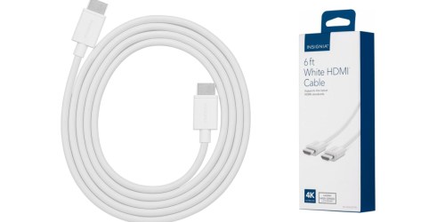 Best Buy: Insignia 4K Ultra HDMI Cable Only $2.99 (Regularly $9.99)