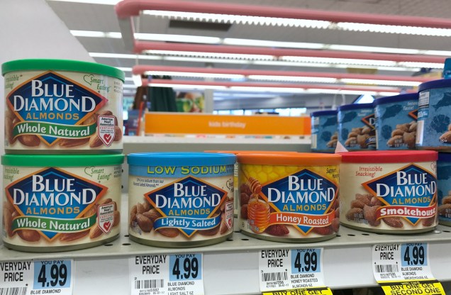 Rite Aid Blue Diamond Almonds