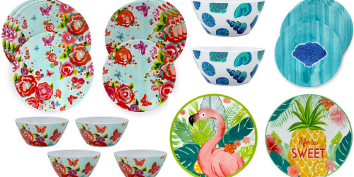 Kohls: 12-Piece Summer Dinnerware Sets Only $21.99 Each (Regularly $64.99)