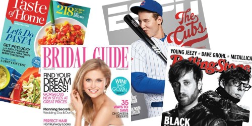 ESPN Magazine Subscription w/ Digital Download Just $4.80 & More Magazine Deals