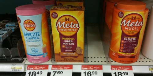 Target Shoppers! Metamucil Fiber Wafers Only $2.09 (Regularly $7.59)