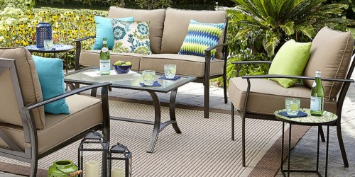 Sears.com: Garden Oasis 4-Piece Patio Set Only $269.99 (Reg. $699.99) + Earn Points
