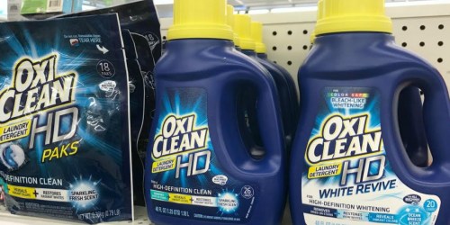 High Value $2/1 OxiClean Laundry Detergent Coupon = Only $1.99 at Walgreens & Rite Aid