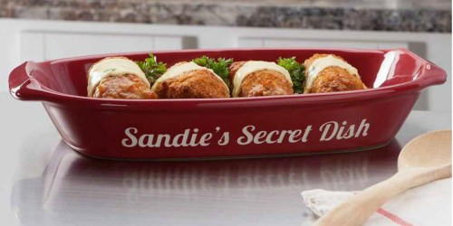 Walmart: Personalized Casserole Dish ONLY $27.84