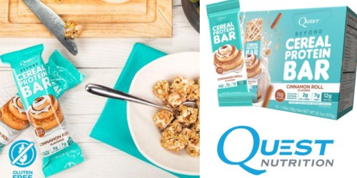 Amazon: Quest Nutrition Gluten-Free Protein Bars 15-Pack Only $16.12 Shipped ($1.07 Per Bar!)