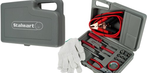 Walmart: 30-Piece Roadside Emergency Kit ONLY $5.42 (Jumper Cables, Tire Gauge & More)