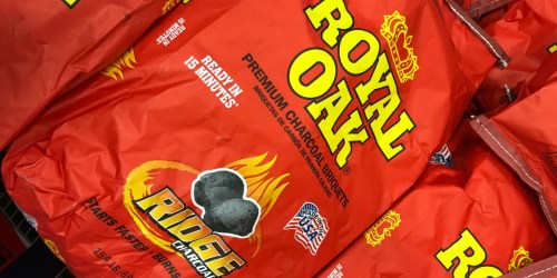 Lowe’s: Royal Oak Premium Charcoal Briquets 15 Pound Bag ONLY $4