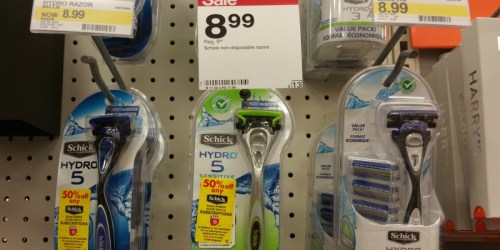 Target: Over $20 Worth of Schick and Gillette Razors Only $6.97 (After Gift Card)