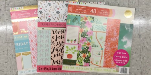 Michaels Memorial Day Sale: $5 Scrapbook Paper Pads & Albums (Regularly $20) & More