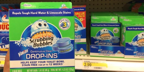 Target: 2 FREE Boxes of Scrubbing Bubbles Drop-Ins After Ibotta (Regularly $2.99 Each)