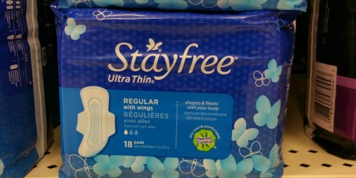 $5 Worth of New Stayfree Product Coupons = Only $1.50 at Rite Aid