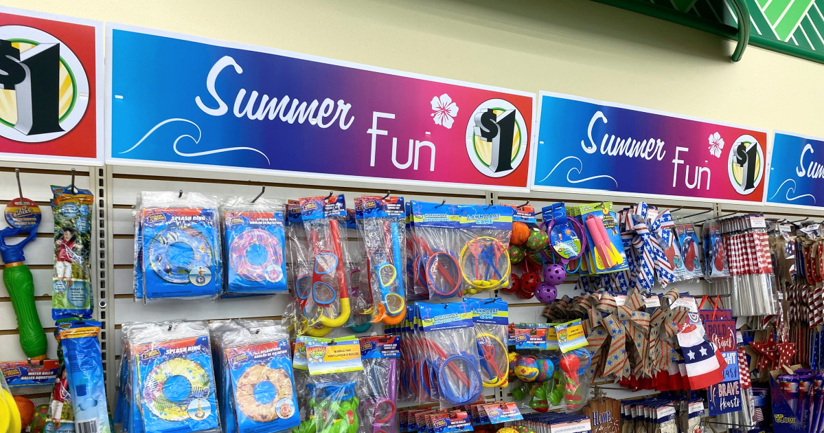 dollar tree summer items