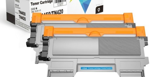 Amazon: V4ink Black TN450 Toner Cartridges 2-Pack Only $11.77 (Just $5.89 Each)