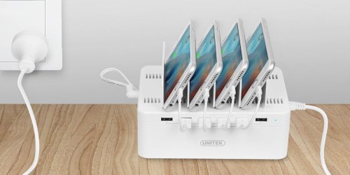 Amazon: Unitek 6-Port USB Charging Station Only $24.79 Shipped (Regularly $39.99)