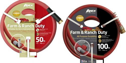 Target.com: Apex Farm & Ranch Duty 50 Ft Hose Only $25.99 (Reg. $52) & More