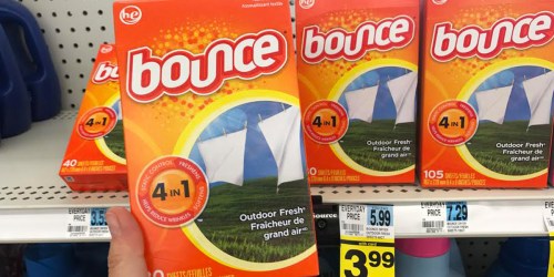 Rite Aid Shoppers! Bounce Dryer Sheets AND Tide Pods 16ct Only $1.22 Each After Checkout 51