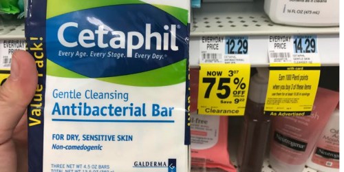 Rite Aid: Better Than FREE Cetaphil Cleansing Bars After Points ($12+ Value)