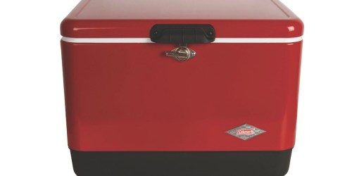 Walmart.com: Coleman 54 Quart Steel Belted Cooler Just $22.78 (Regularly $68)