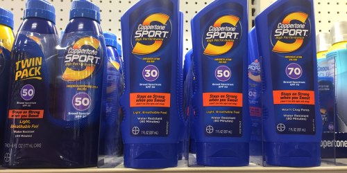 Amazon: Coppertone Sport SPF 50 Sunscreen Only $3.79 Shipped