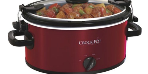 Best Buy: Crock-Pot 4-Quart Slow Cooker Only $17.99 (Regularly $36)