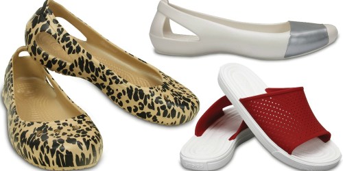 Crocs Animal Print Women’s Flats Only $9.74 (Regularly $34.99) + More