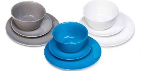 Target.com: Room Essentials 12-Piece Dinnerware Set Only $17.99 (Great Reviews) + More