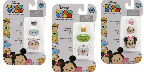 Disney Tsum Tsum Figure 3-Pack ONLY $2