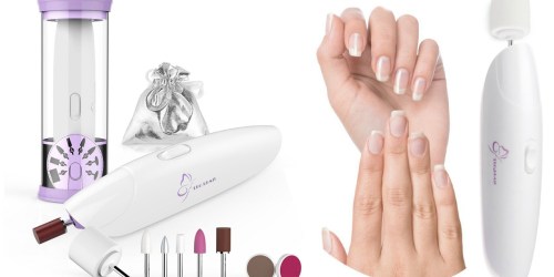 Amazon: Electric Manicure & Pedicure Set Just $13.71 (Comes w/ 8 Attachments, Case & More)