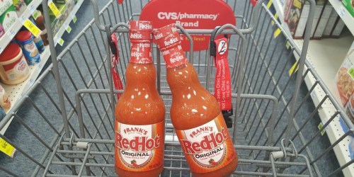 CVS: Frank’s Hot Sauce ONLY 50¢ (Regularly $4.59)