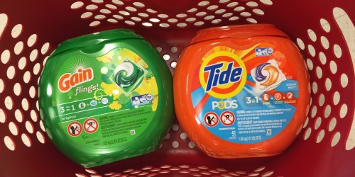 Target: Tide Pods & Gain Flings 42-Count Tubs ONLY $6.49 Each (Reg. $11.99) – After Gift Card