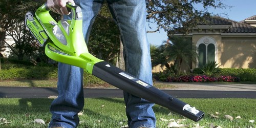 Amazon: GreenWorks Cordless Blower, Battery AND Charger Only $75 Shipped (Reg. $129) & More