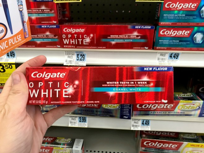 Rite Aid Colgate Optic White