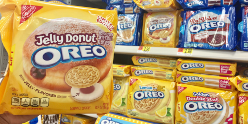 Have YOU Tried the NEW Oreo Jelly Donut Cookies?