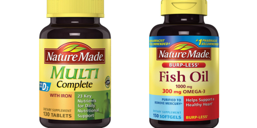 Amazon: Nature Made Multi-Vitamins 130 Count ONLY $4.63 Shipped + More