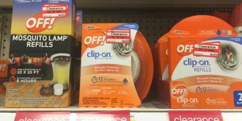 Target Shoppers! Up to 50% off Mosquito OFF! Repellent Products & More
