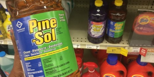 Staples Clearance Find: Pine-Sol Cleaner 60 oz Bottle ONLY 25¢ (Regularly $4.99)