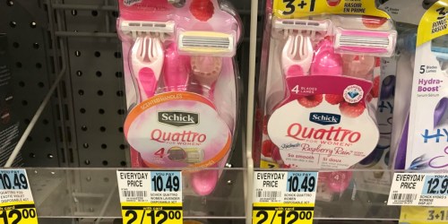 Rite Aid: Schick Disposable Razors ONLY 60¢ Per Pack (Regularly $10.49)