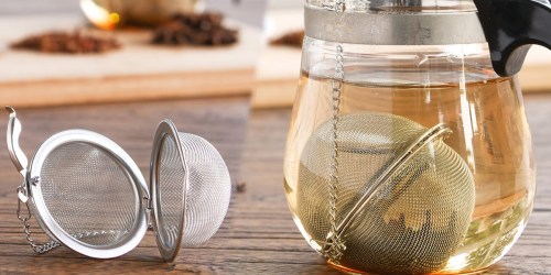 Amazon: Stainless Steel Tea Infuser 6-Piece Set Only $8.99 + More Great Deals