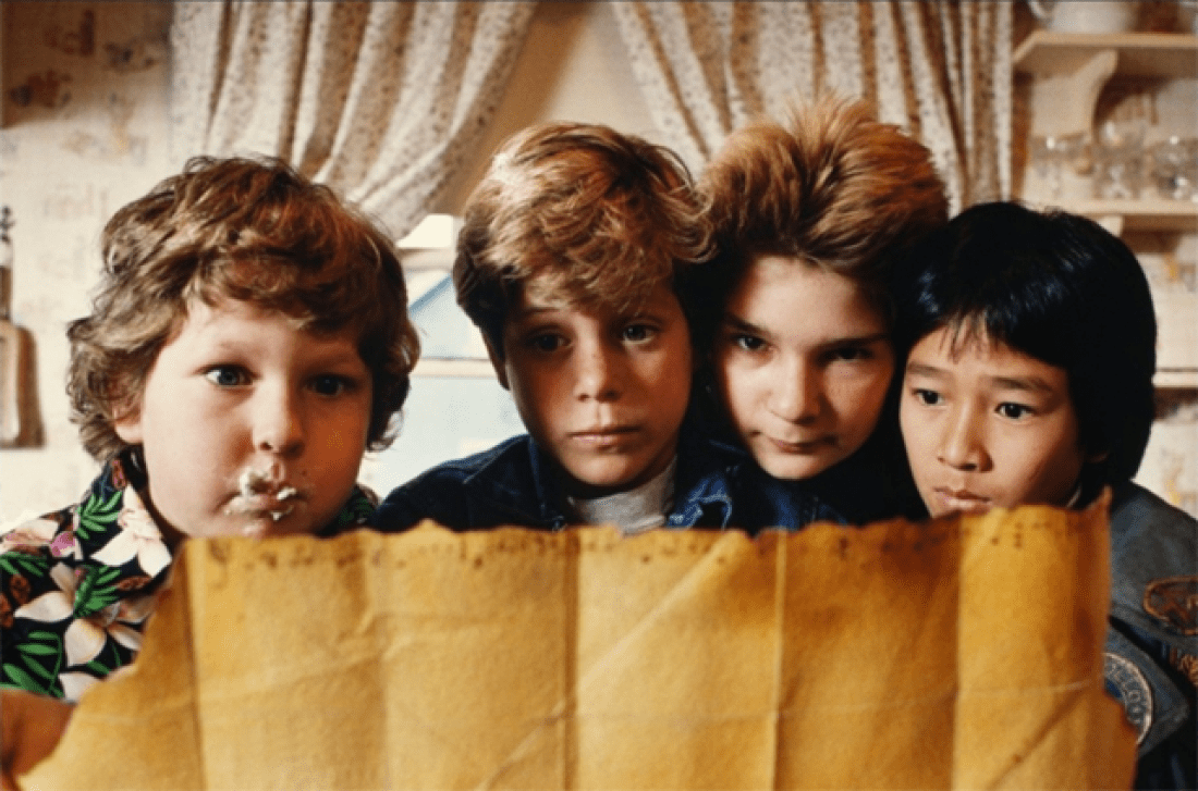 Of the many Halloween movies The Goonies, which starts October 1st, 2018