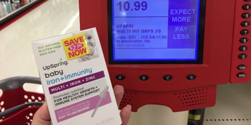 Target: UpSpring Baby Iron + Immunity Drops Only $6.59 (Regularly $10.99) – No Coupons Needed