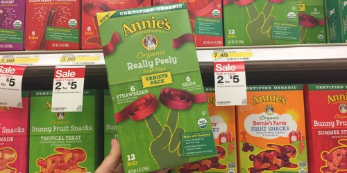 Target: OVER 75% Off Annie’s Value-Pack Really Peely Fruit Tape