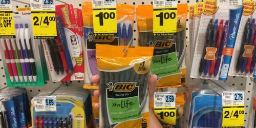 FREE Bic Xtra-Life Pens 10-Count Pack at Rite Aid