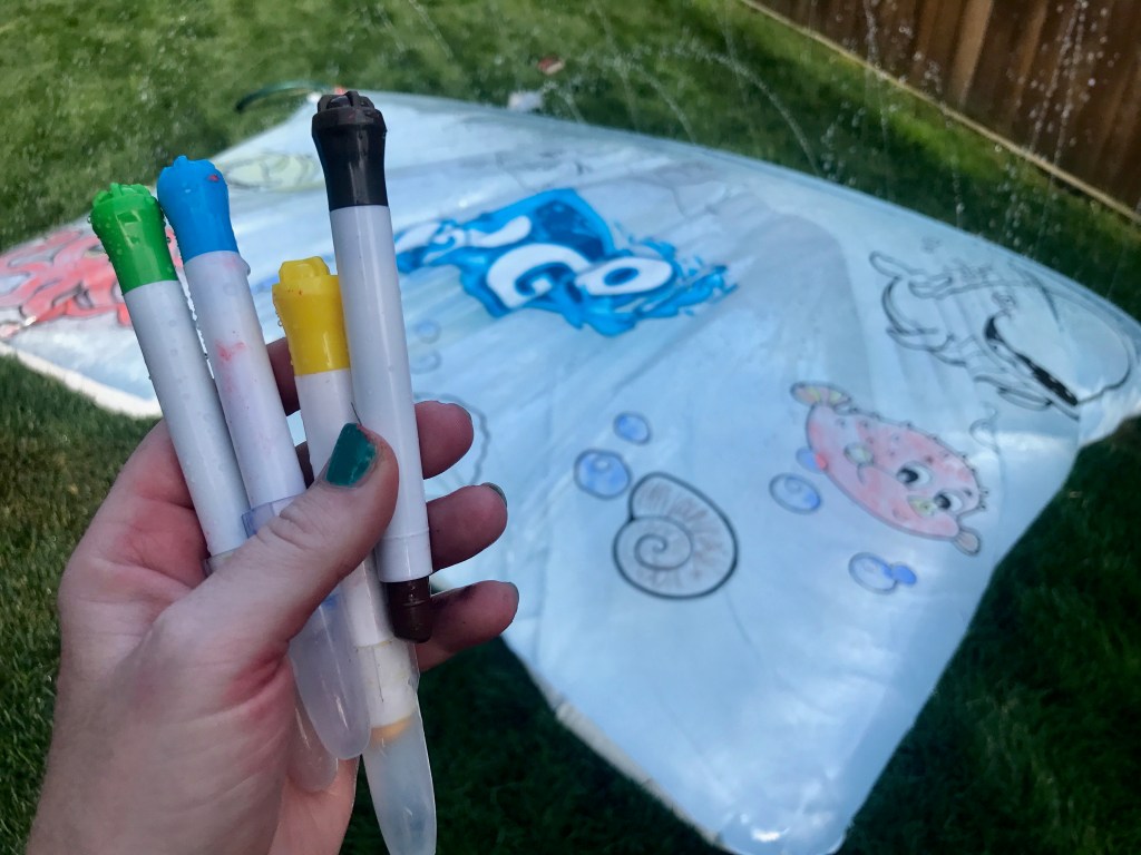 markers for water mat